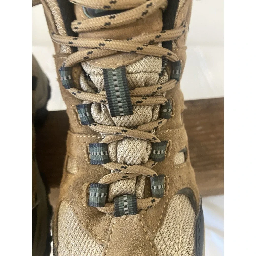 Men's Merrell Moab Outland‎ Brown Hiking/ Camping Mid Boots -Size 4-Waterproof